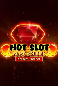 hot slot 777 rubies slot logo